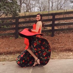 Strapless Prom Dress